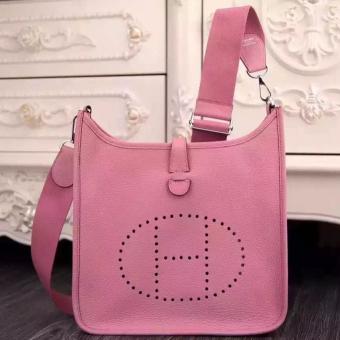 Hermes Pink Evelyne III PM Bag